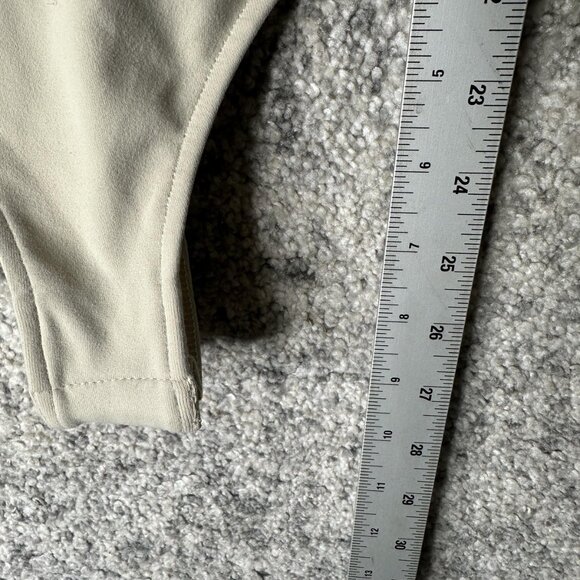 Free People Bodysuit Womens Small Cuban Sand Square Neck Long Sleeve Intimately - Picture 4 of 7